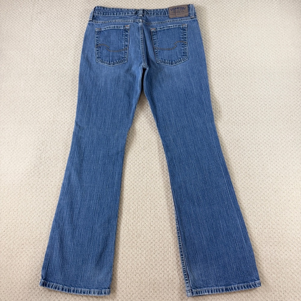 Y2k Levis Low Slim BootCut Jeans Juniors 11 Signature Blue Denim Cowgirl Western